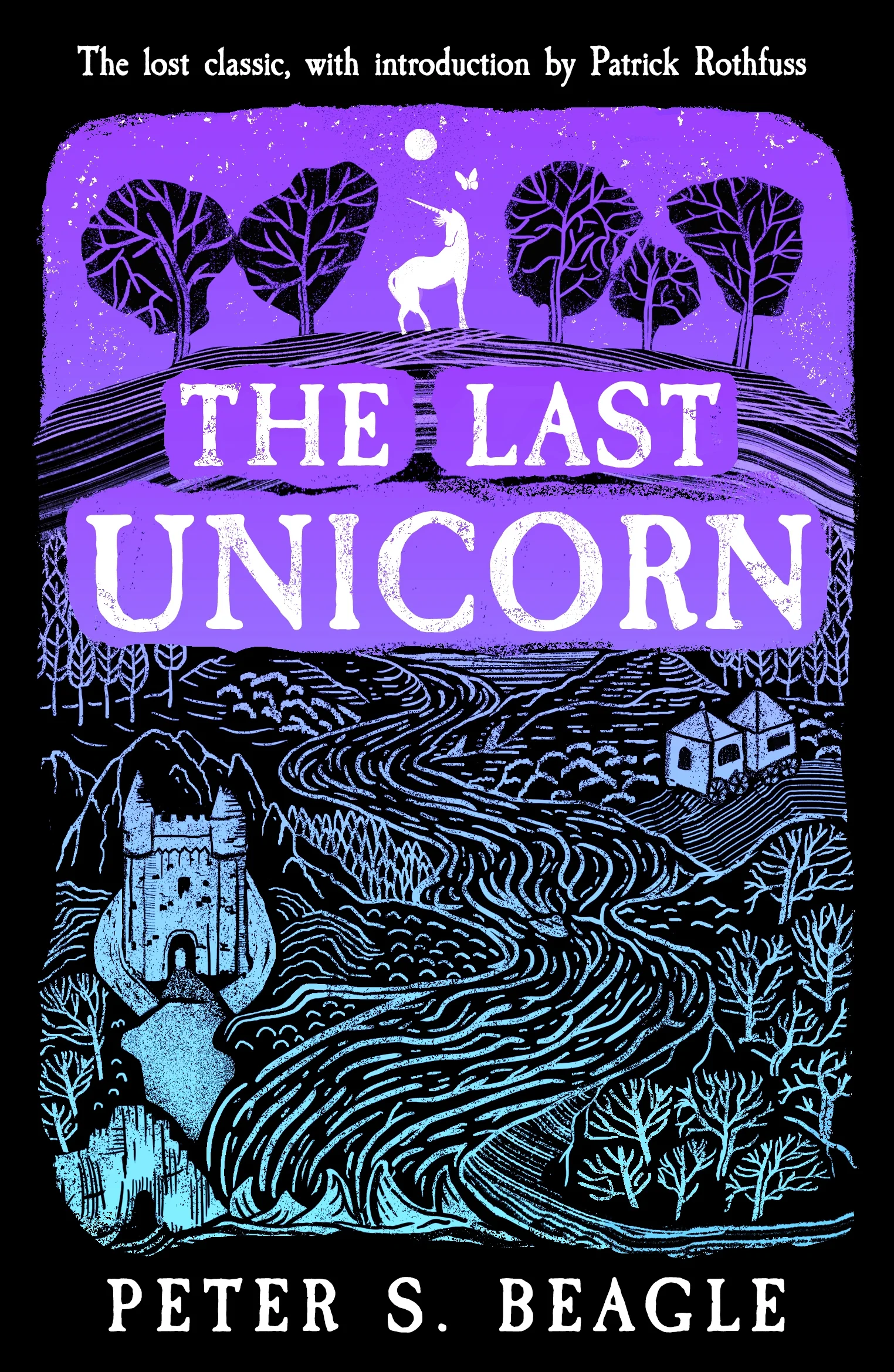 The cover for the book The Last Unicorn, by Peter S Beagle